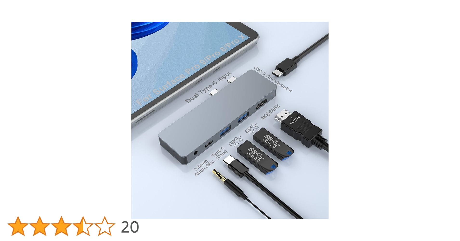 Amazon.co.jp: Surface Pro 9/Pro 8/Pro Xドッキング